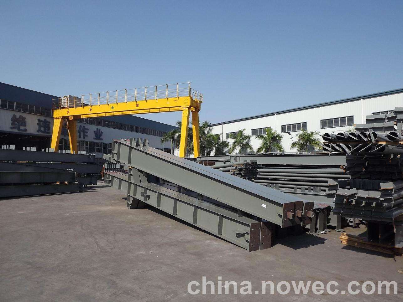 定西网架工程中的分条(分块)吊装法